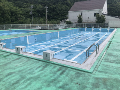 大プール完了